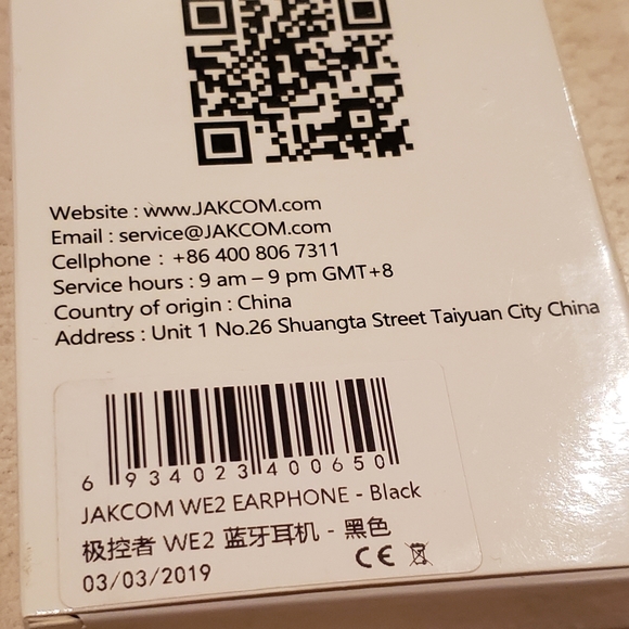 Jakcom WE2 Wearable wireless earphone - Picture 7 of 8